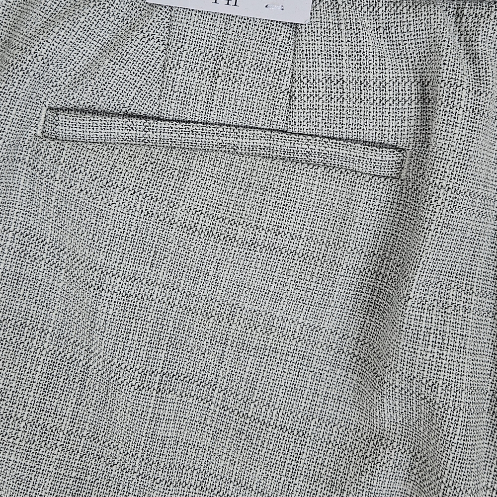 Talbots Hampshire Ankle Pants 14P NWT Gray Tweed Straight Leg Career Office Peti - Picture 11 of 15